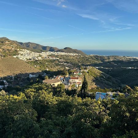 Villa En Frigiliana Con Piscina, Jacuzzi Y Espectaculares Vistas Esterno foto