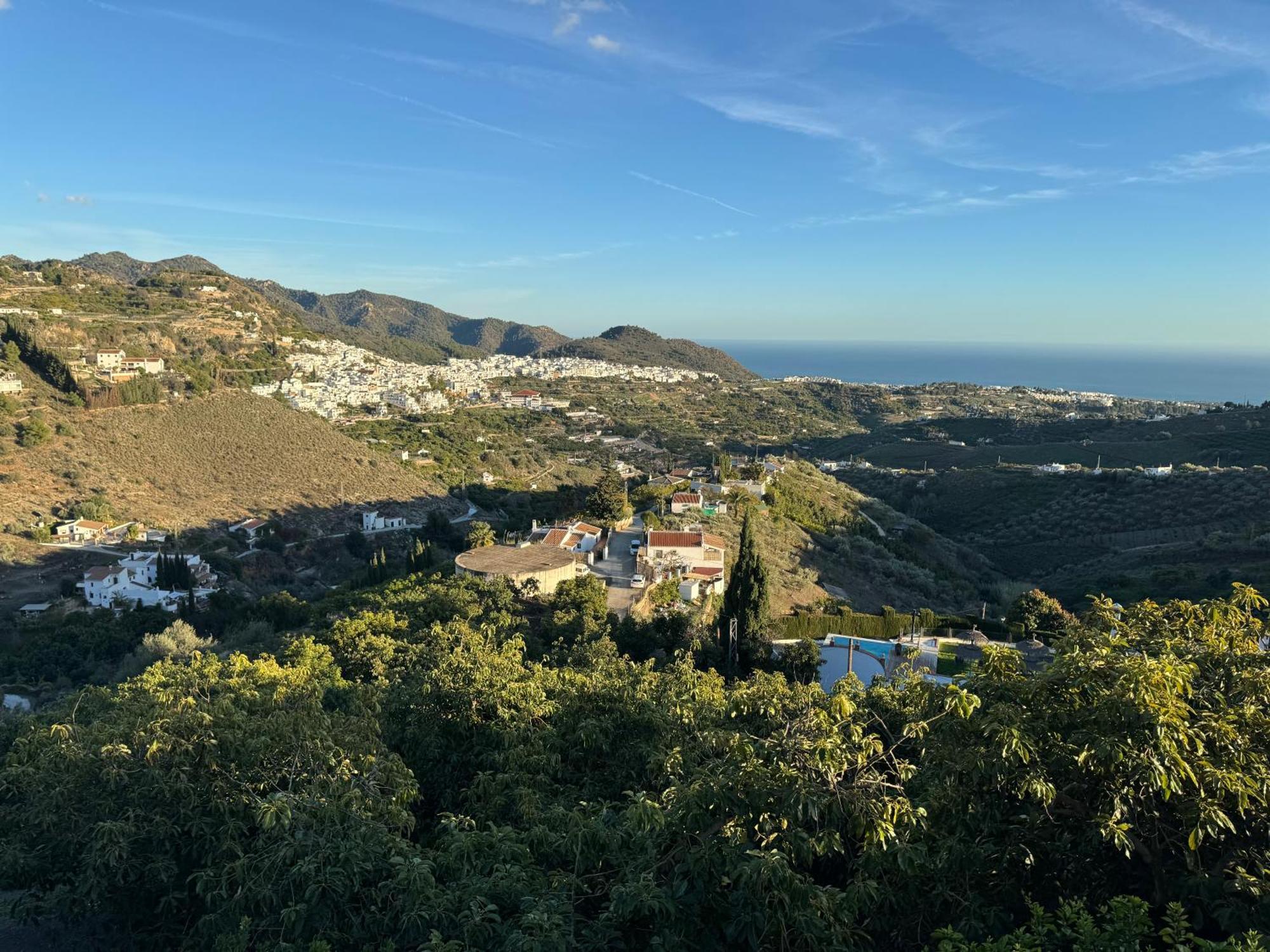 Villa En Frigiliana Con Piscina, Jacuzzi Y Espectaculares Vistas Esterno foto
