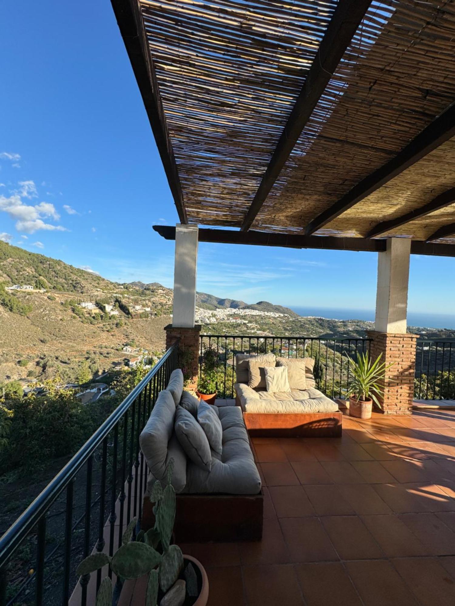 Villa En Frigiliana Con Piscina, Jacuzzi Y Espectaculares Vistas Esterno foto