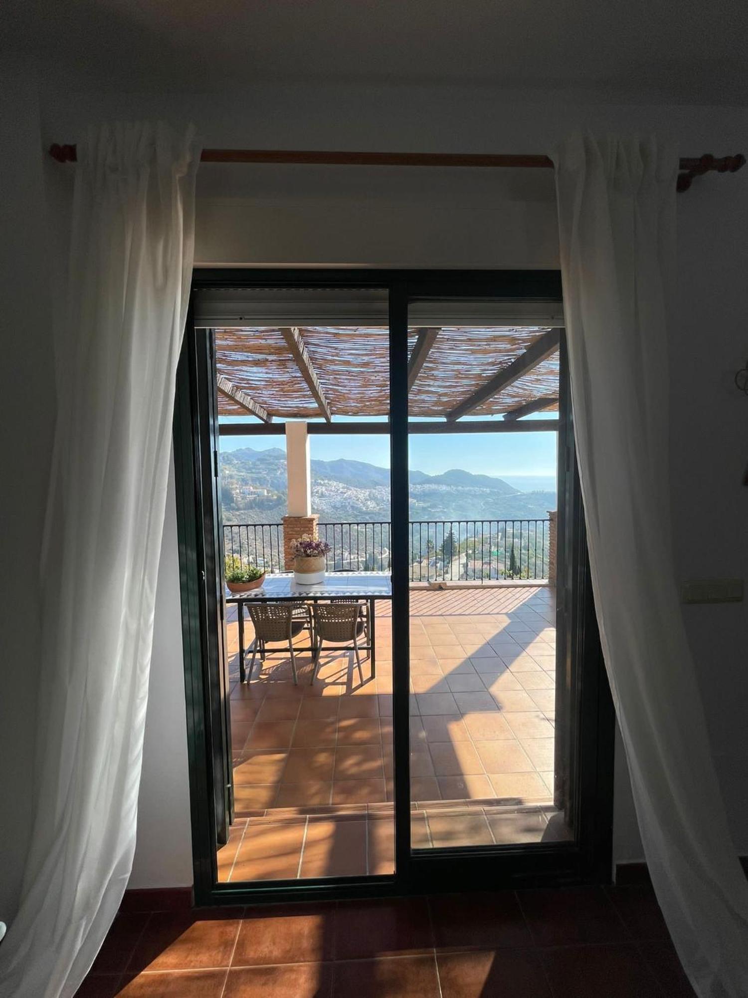 Villa En Frigiliana Con Piscina, Jacuzzi Y Espectaculares Vistas Esterno foto