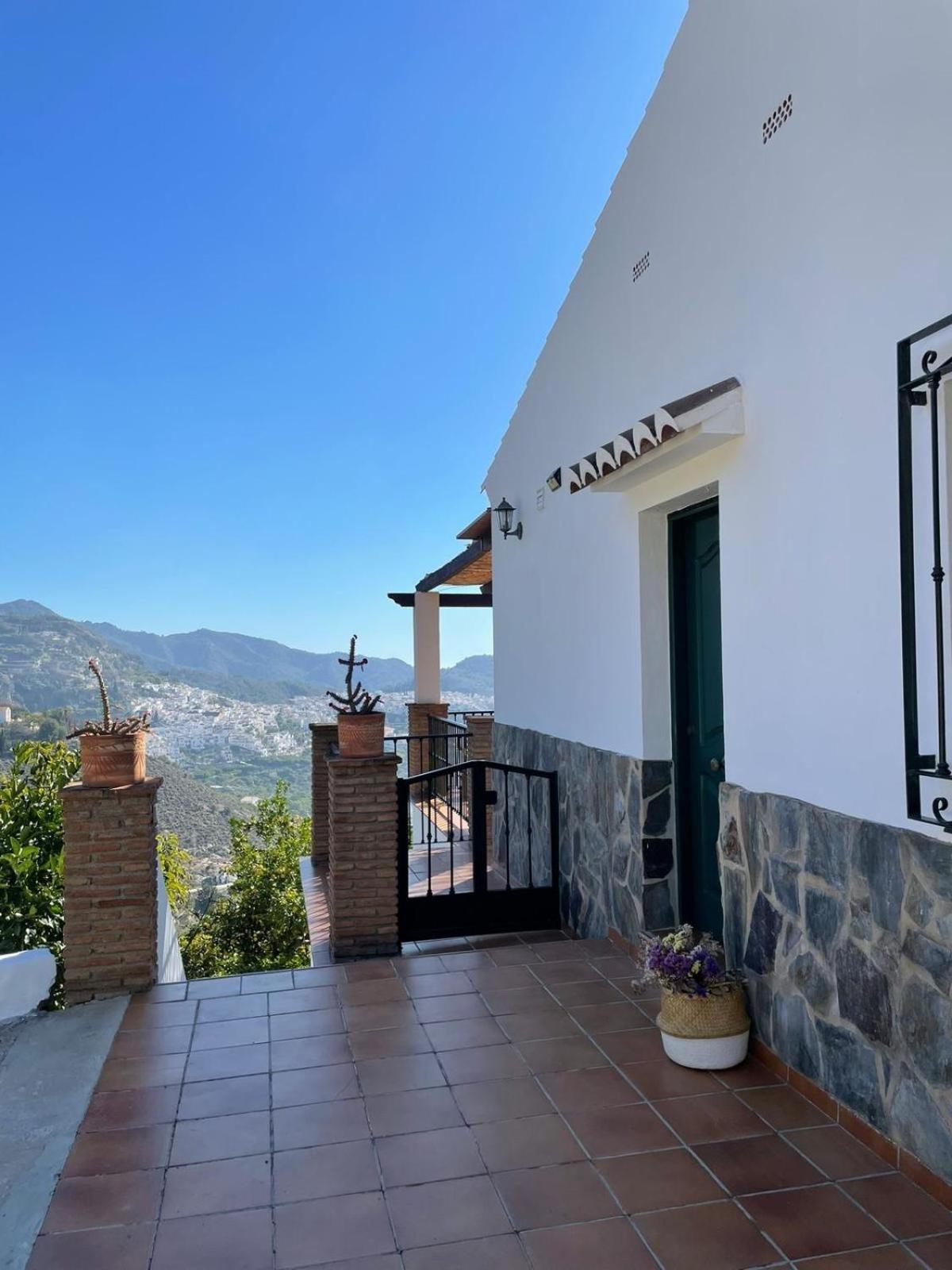 Villa En Frigiliana Con Piscina, Jacuzzi Y Espectaculares Vistas Esterno foto