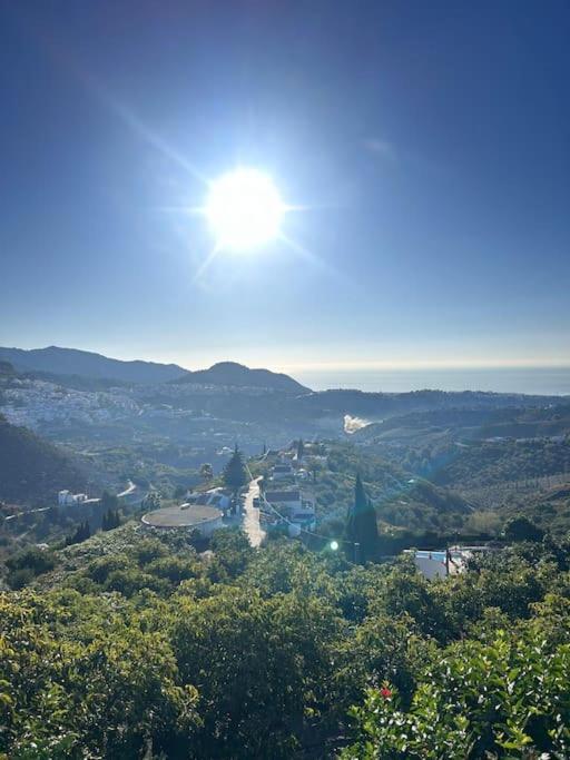 Villa En Frigiliana Con Piscina, Jacuzzi Y Espectaculares Vistas Esterno foto